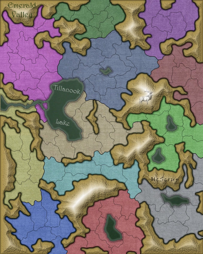 the map